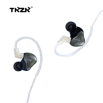 वायर्ड न्यू ब्रांड TKZK 1DD + 1BA HIFI ईरफ़ोन