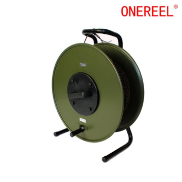 Firing Cable on Metal Drum