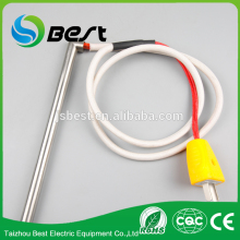 16*400mm 1.6kw right angle external heater cartridge with plug