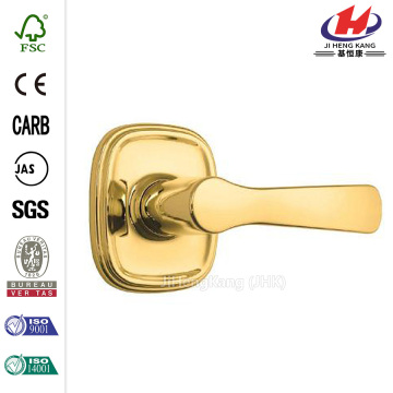 Alwood Polished Brass Passage Push Pull Rotate Door Lever