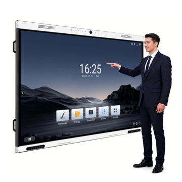 Smart Collaboration Interactive Flat Panel with IR Touch Screen Interactive Whiteboard for Office Meeting Room and Presentation
