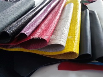 PVC artificial leather&pu leather material