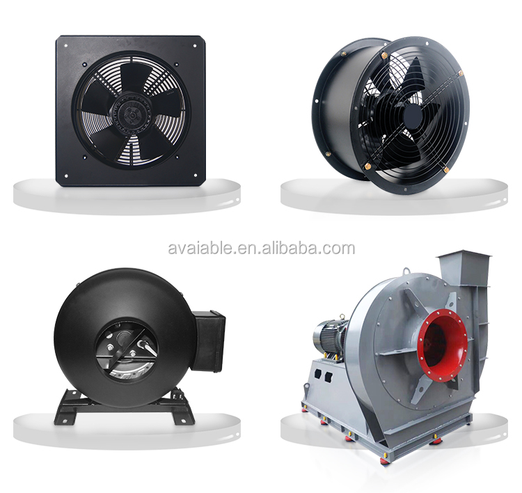 16 Inches Industrial Ventilation Fan Hand-Held Portable Axial Flow Fan 220V 550W Industrial Marine Mobile Ventilation Machine