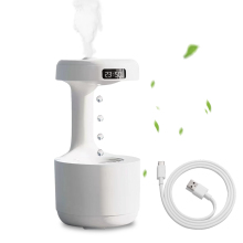 Anti Gravity Night Light Humidifier - 600ml Aromatherapy Water Mist Humidifier