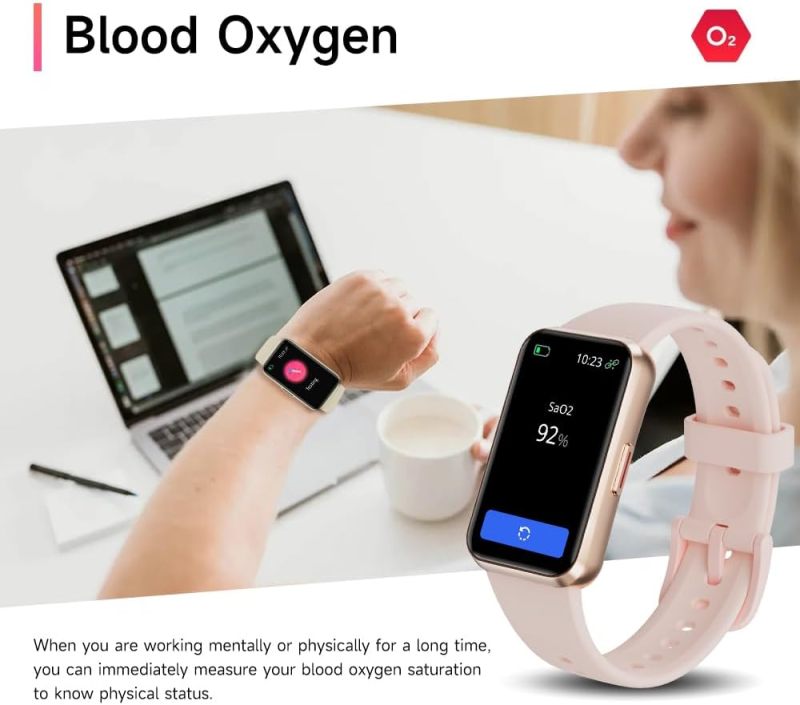 1.47'' OLED Smart Band for Health Monitoring