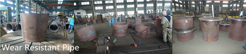 Wear resistant thick wall pipe material 