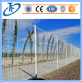 Height 1300mm Colourful Double Wire Fence