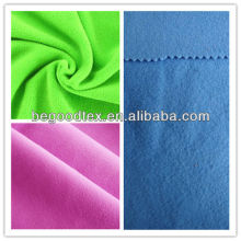 Permanent FR polyester both-side raised flannelette