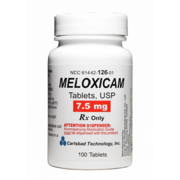 pourquoi le méloxicam est-il prescrit uniquement