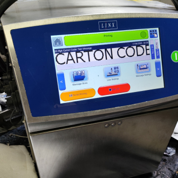 Original used Linx 8920 CIJ inkjet printer