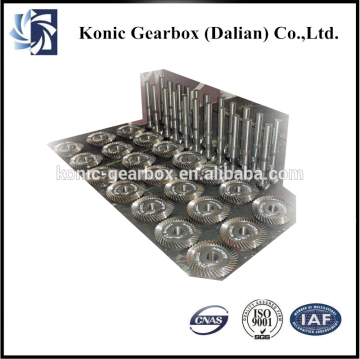 Precision custom forging steel mitre internal bevel gears