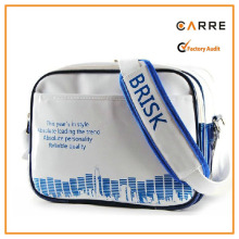 patent leather sports shoulder messenger bag