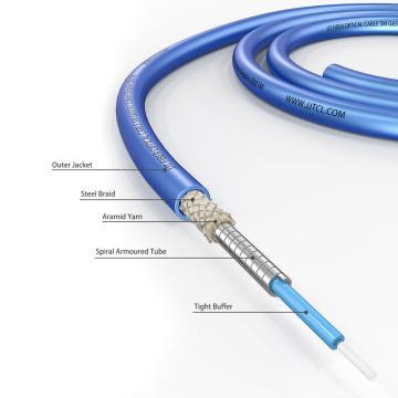 3.0mm Simplex Armored cable braided