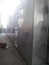 Coal ball mesh belt dryer machine