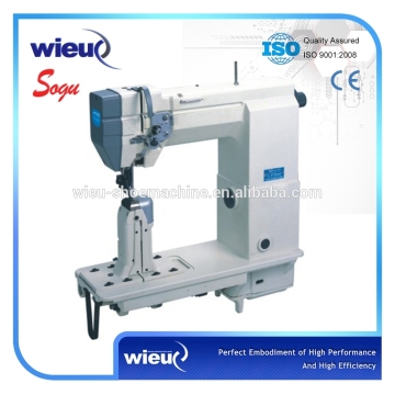 Xs0054 Heavy Duty Single Needle Postbed Shoe Upper Leather Lockstitch Industrial Sewing Machine