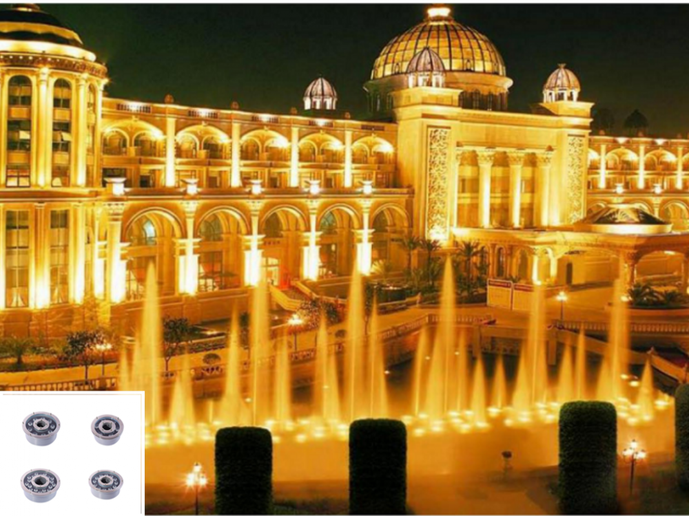 200 واط تحت الماء LED FOUNTAIN LIGHT