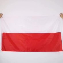 polyester custom 3x5 Poland flag printing