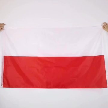 polyester custom 3x5 Poland flag printing