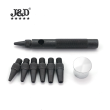 DIY Leather Belt Puncher Tool Set - 2-5mm Replaceable Punch Combo