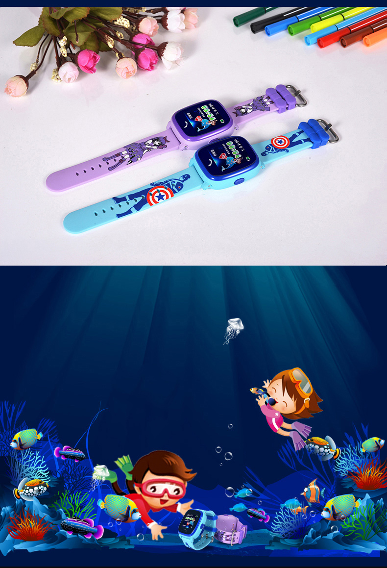 Skmei DF25G kids phone watch touch screen IP67 waterproof watches