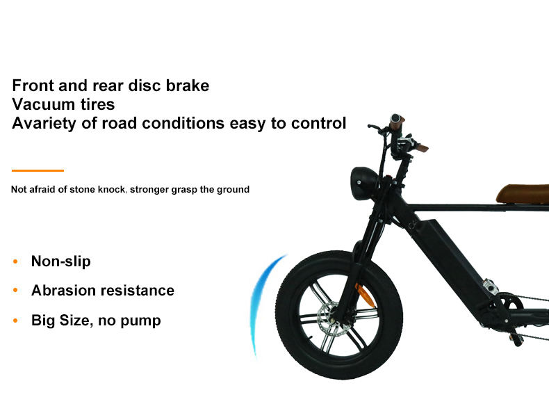 tubeless tire electric bicycle