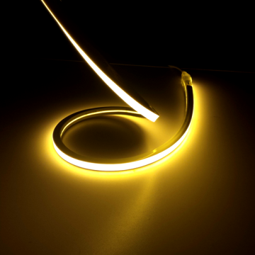 led neon flex rope light front throw