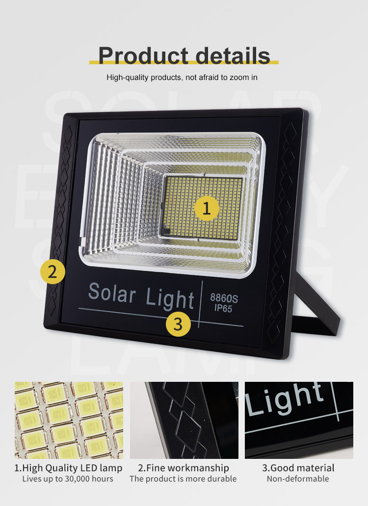 2021 New Day Night powerful waterproof outdoor solar flood For Warehouse