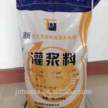 Non shrink grout material concrete additives