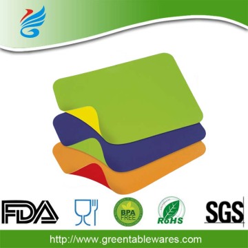 Plastic flexible chopping board cutting board