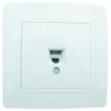 N Series 1 Gang 4 core Tel  Socket