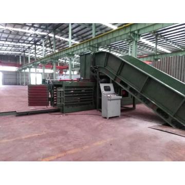 Manuell bälte Pet Bottle Plastfilm Straw Baler