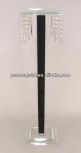 Yiwu years crystal crystal Centerpices flower stand/ Crystal Floral Stand shinning crystal bead R-2272)