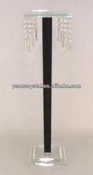 Yiwu years crystal crystal Centerpices flower stand/ Crystal Floral Stand shinning crystal bead R-2272)