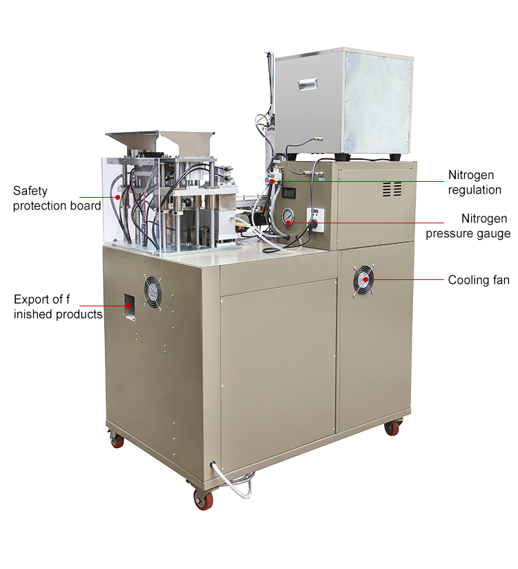 China Supplier Vacuum Packing Nitrogen Filling Machine