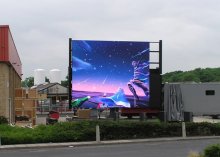 Full Color Electronic Led Advertising Display Board For Highway
