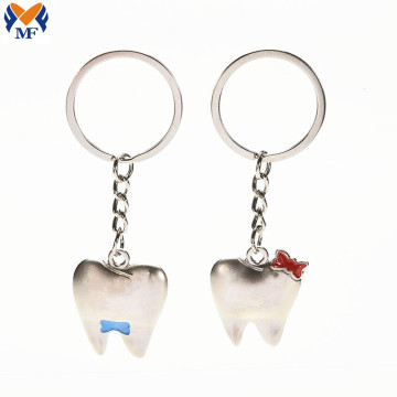 Gift Metal Custom Dental Keychain Charm