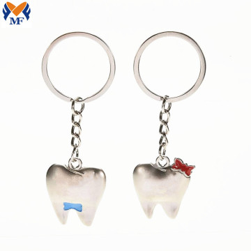 Regalo Llavero Dental Personalizado Metal Charm