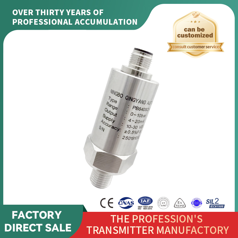 Transmițătorul de presiune M12 este convenabil și practic