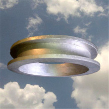 Sand casting products round hollow ring blank parts with groove