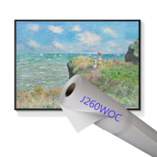 Matte Inkjet Printing Canvas Rolls - 100% Polyester 260gsm