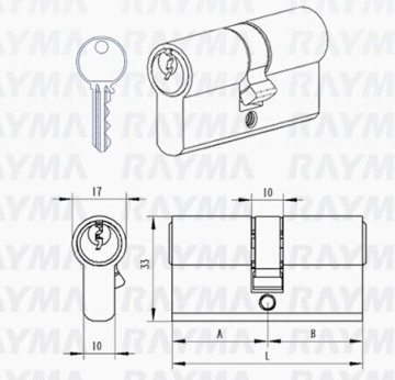 dimple key cylinder
