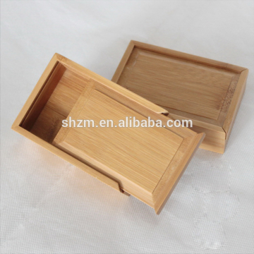 Custom logo bamboo wood packing box bamboo Christmas gift box