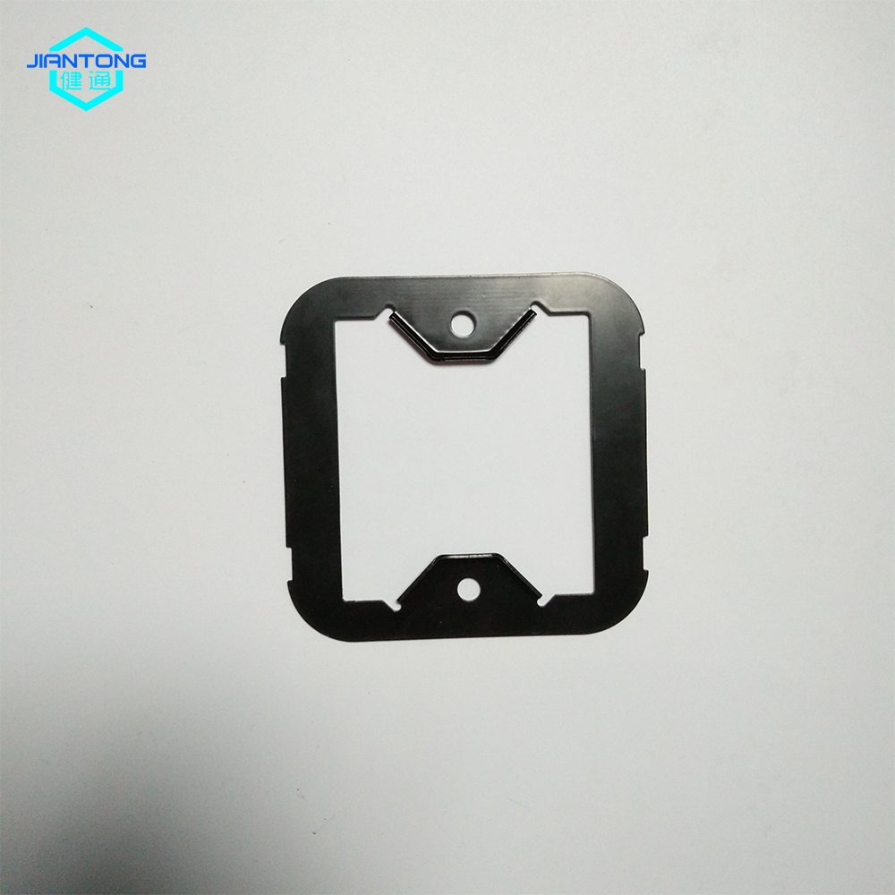 Black Coated Switch Panel Steel Stamped metal sheet