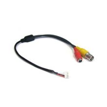 CCTV Cable, Designed for Waterproof Dome Cameras with BNC and DC Female Plug