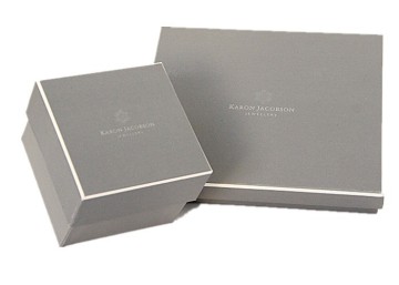 high end professional grey jewelry packaging