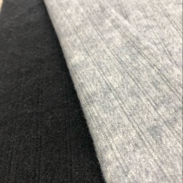 Striped Line Jacquard Woolen Fabric