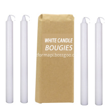 White Candles Bougies 18g Velas Stick Household Candles