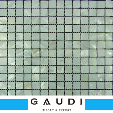 Square mother of pearl shell mosaic tile