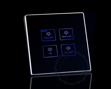 hotel smart touch screen switch,hotel doorbell touch switch, touch screen wall switch