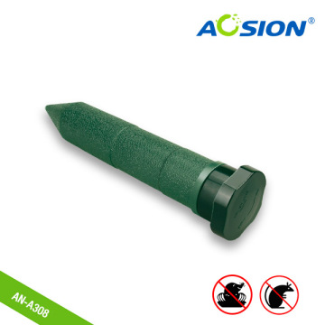 Aosion Plastic Waterproof Garden Battery Sonic Mole Repeller